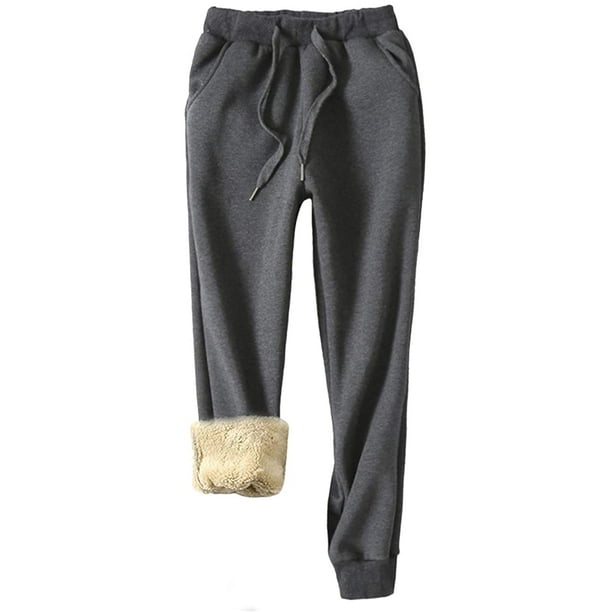 Yeokou Mens Winter Warm Sherpa Lined Active Thermal Jogger Yeokou Mens Winter Warm Sherpa Lined Active Thermal Jogger